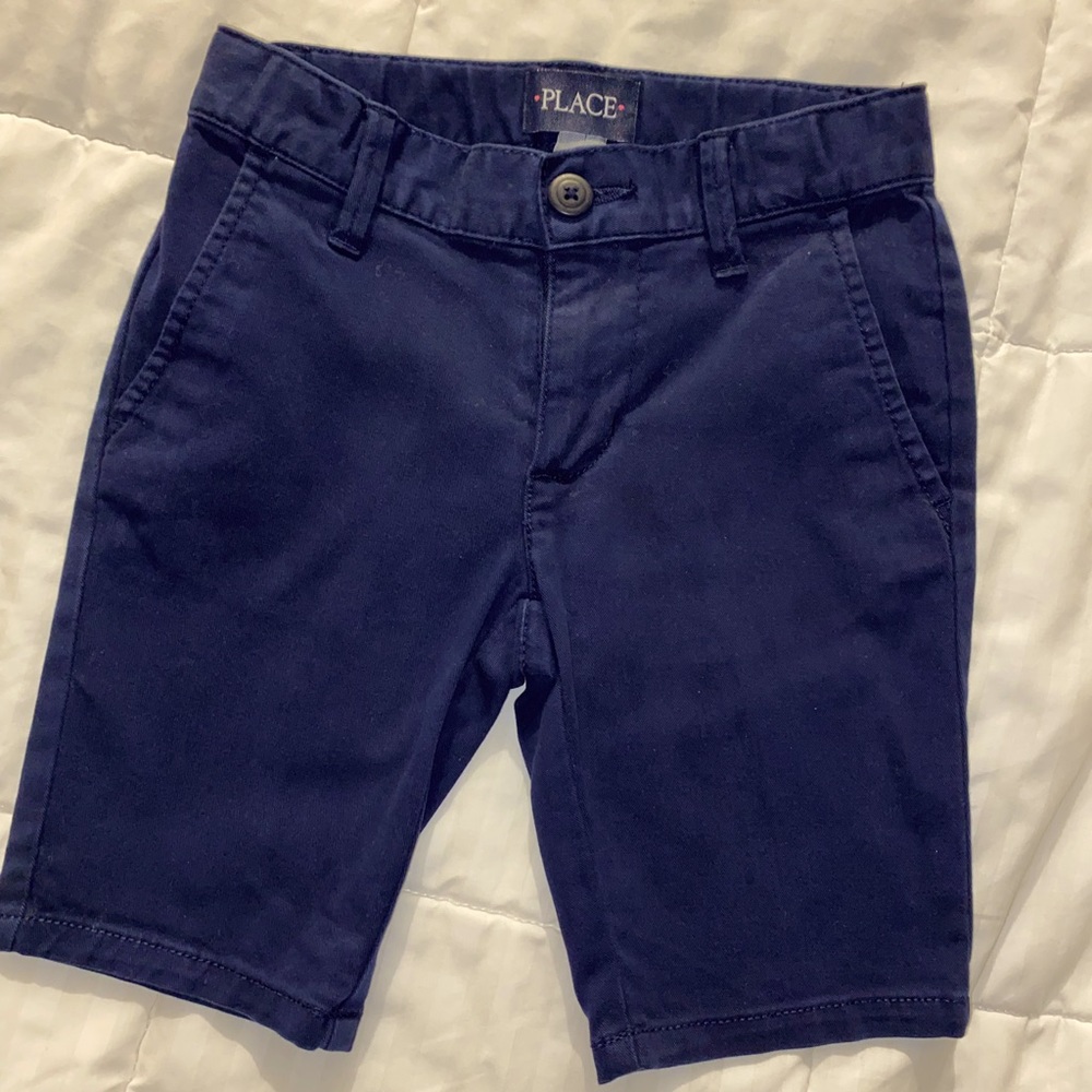 Girls Children’s Place Navy School Uniform Shorts size 6 slim